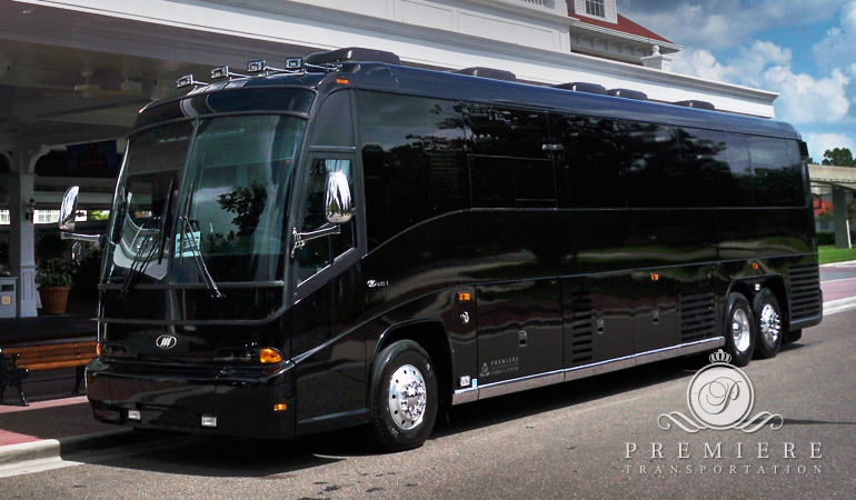 luxury bus exterior